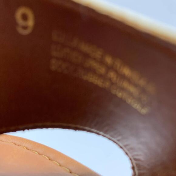 Steve Madden Lulla Leather Sandals Women's In Natural Reptile 9 - Picture 3 of 8